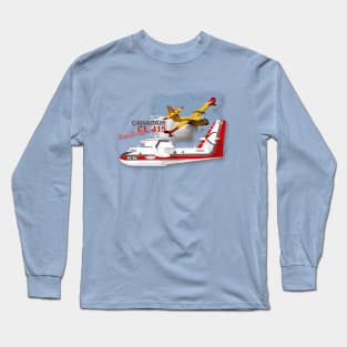 Canadair CL-415 SuperScooper Long Sleeve T-Shirt